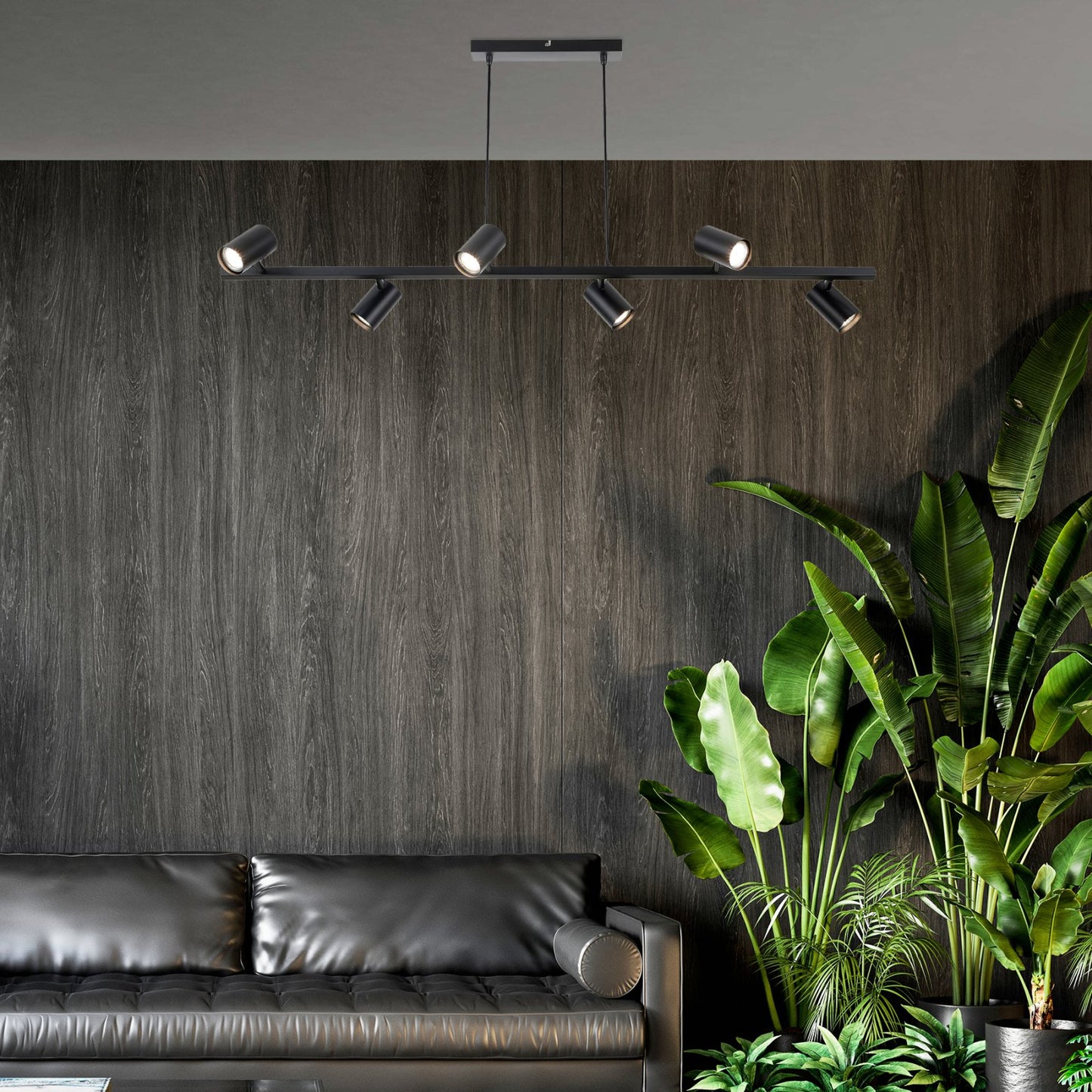Chandelier Berlin ML-3014-06 black