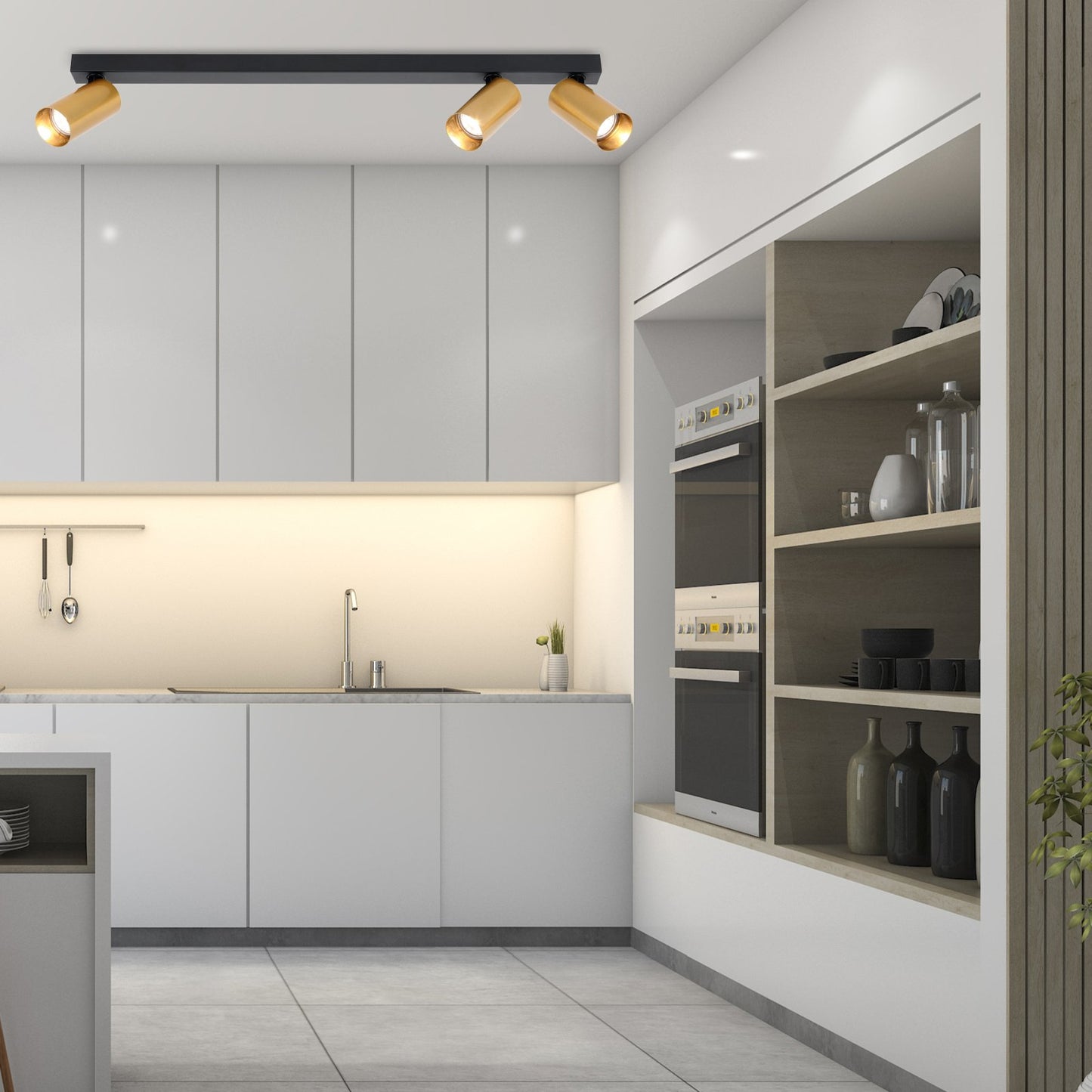 Spot lampa Frankfurt ML-2701-03 zlatna