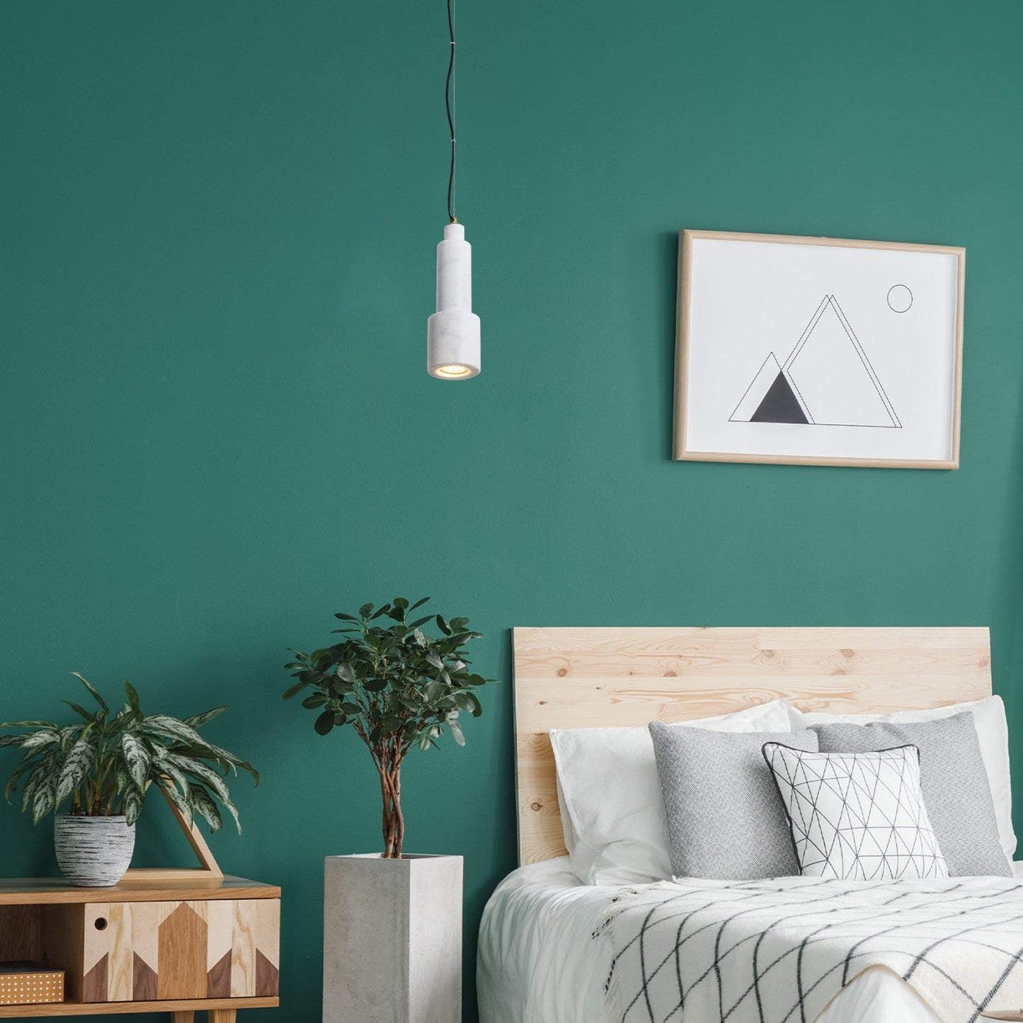 Wahlberg ML-PV6-1P Pendant Light White