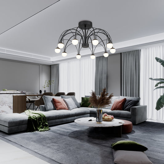 Chandelier LED Bergman MSL-281-650X black