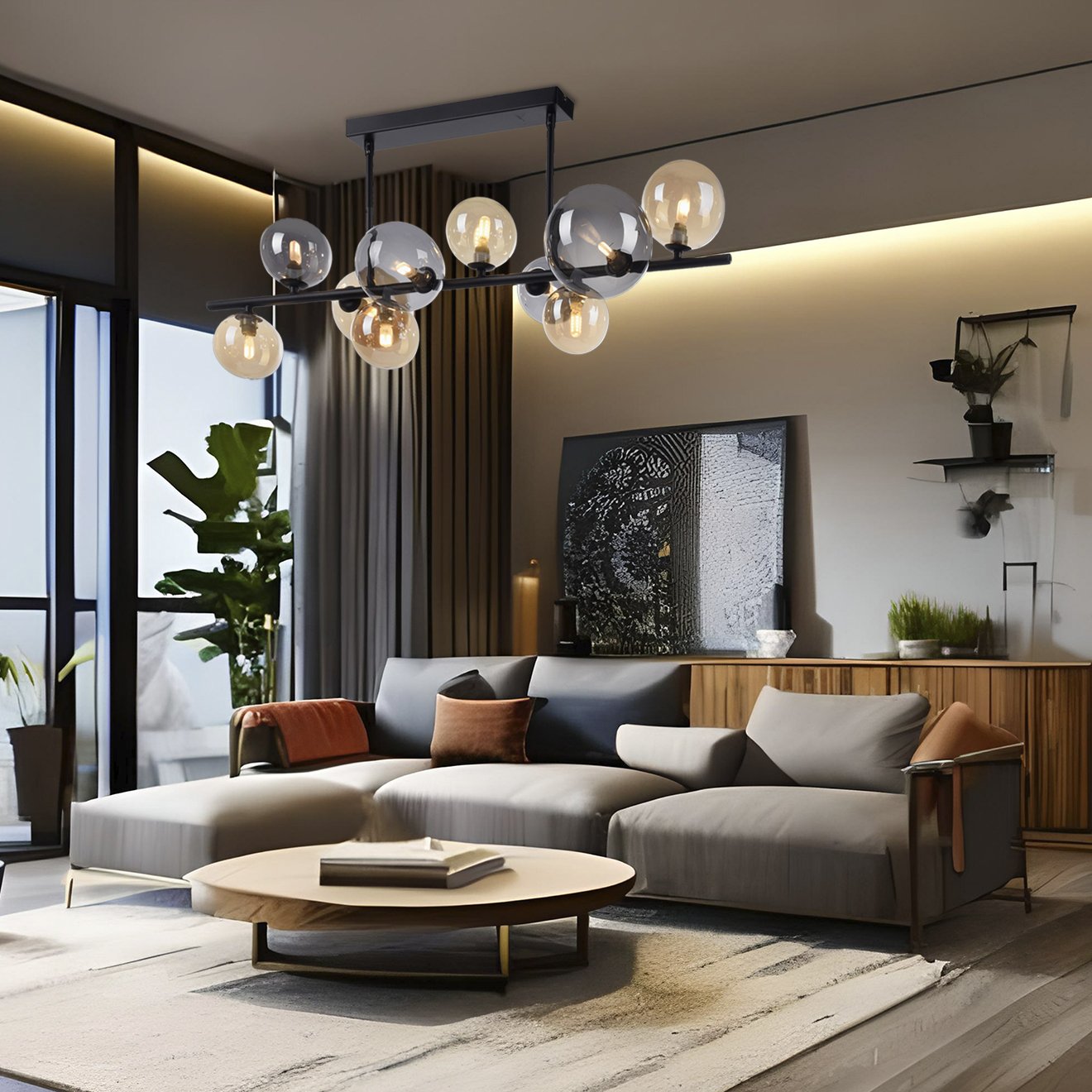 Chandelier Boghart ML-CB84-10C