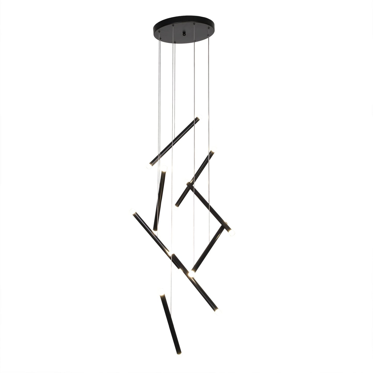 Visilica LED Vivien ML-2394-8S crna