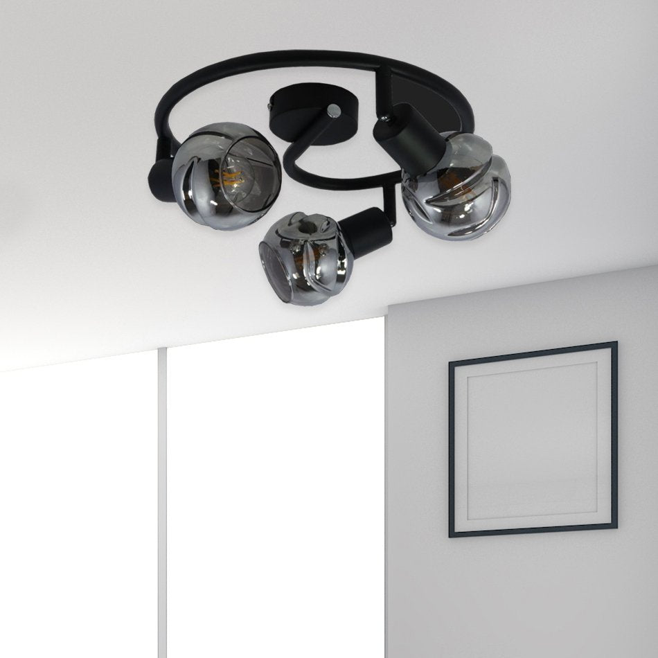 Spot lampa Lille ML-1905027S-03G crna