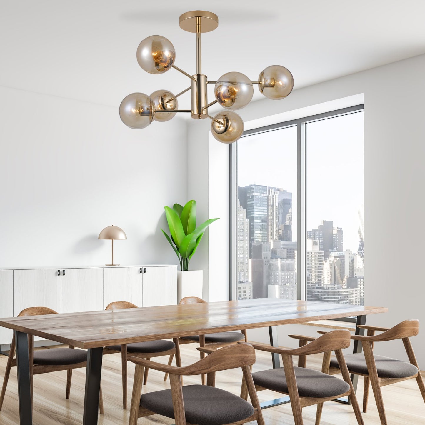 Chandelier Wendy ML-17363-6 gold
