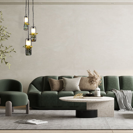 Pendant lamp Flowervase ML-050622-3P