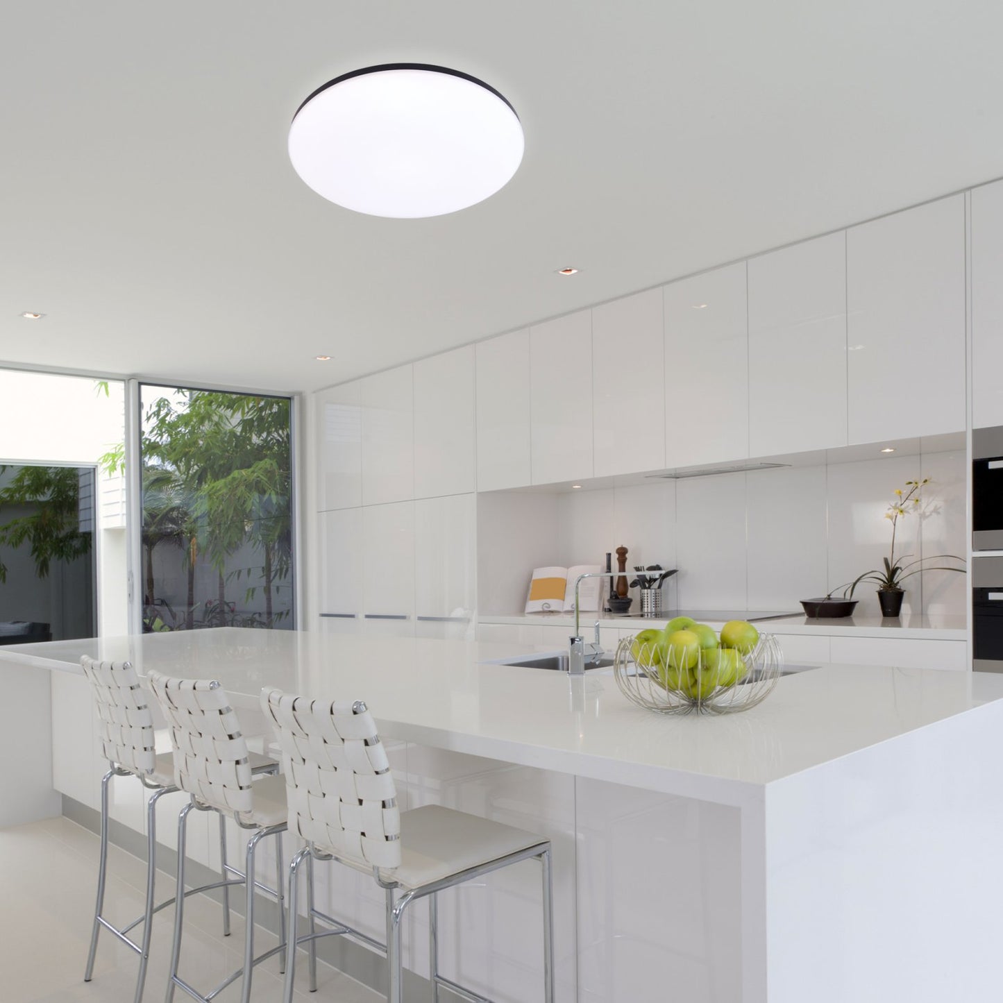 Ceiling light LED E-light Aurora 36W black