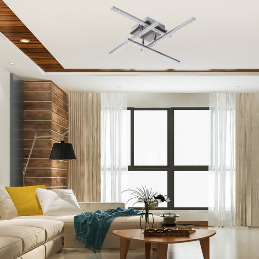 LED Chandelier E-light Santos EL-164A-04 Grey