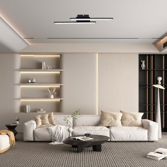 Chandelier LED E-light Santos EL-165A-02 black