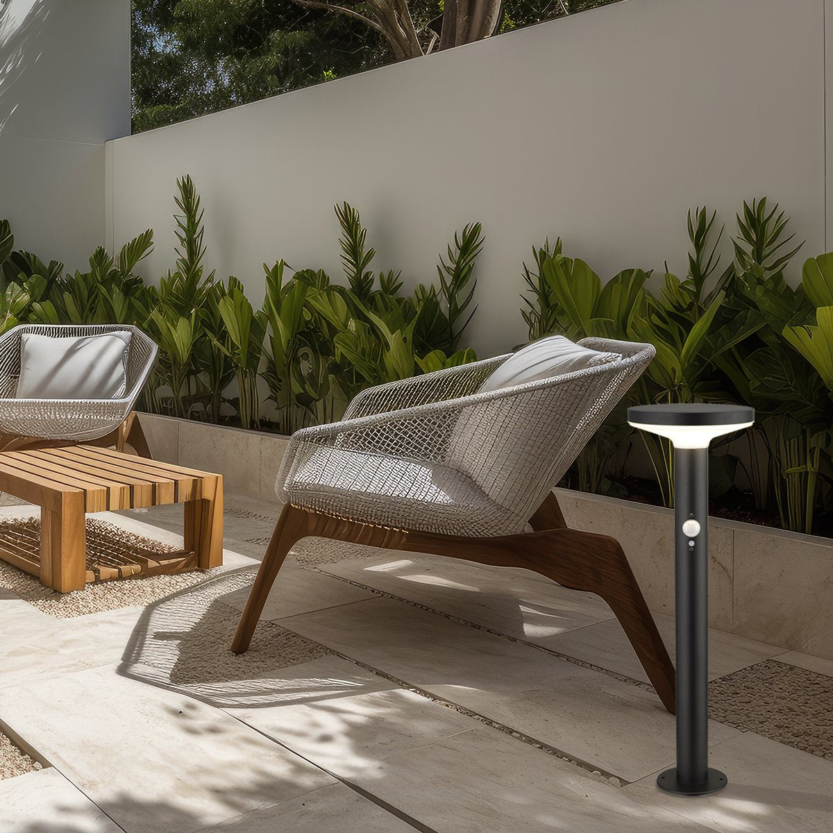 Solarna LED stubna lampa Border ML-2207AP sa senzorom