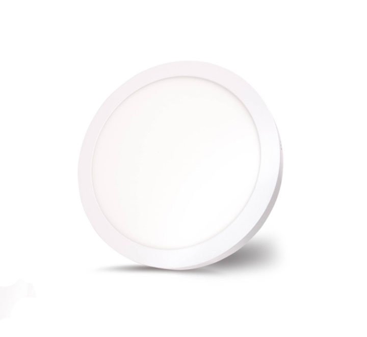 LED panel E-light 30W round surface-mounted 6500K