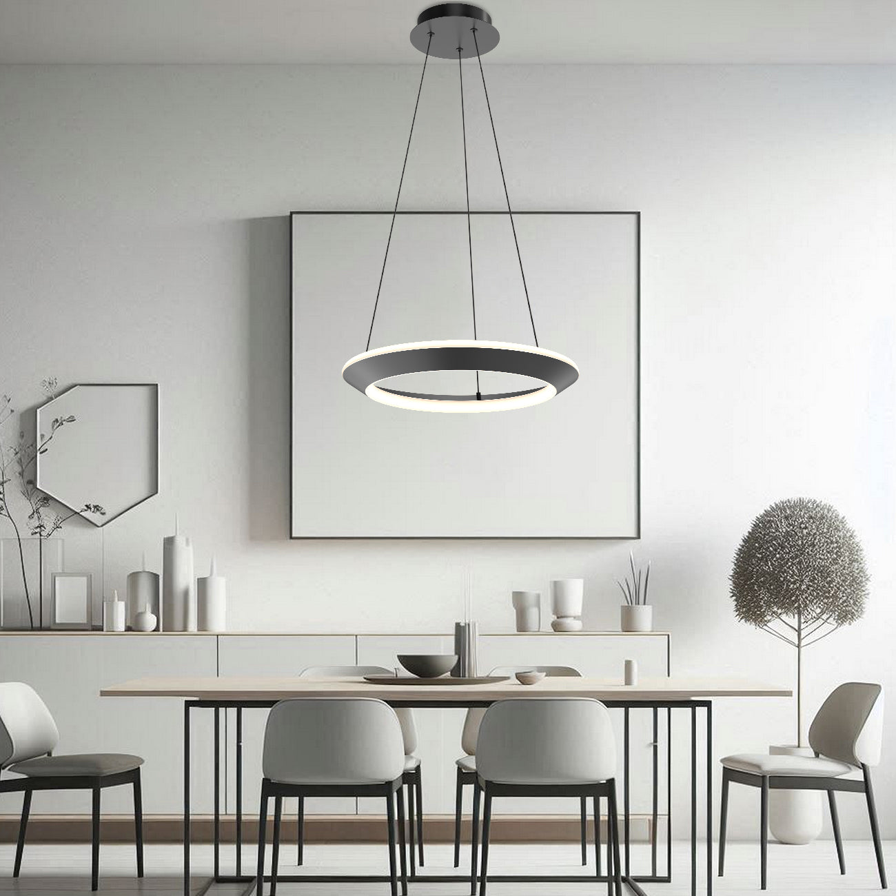 Chandelier LED Witkins MSL-2723-1M-B