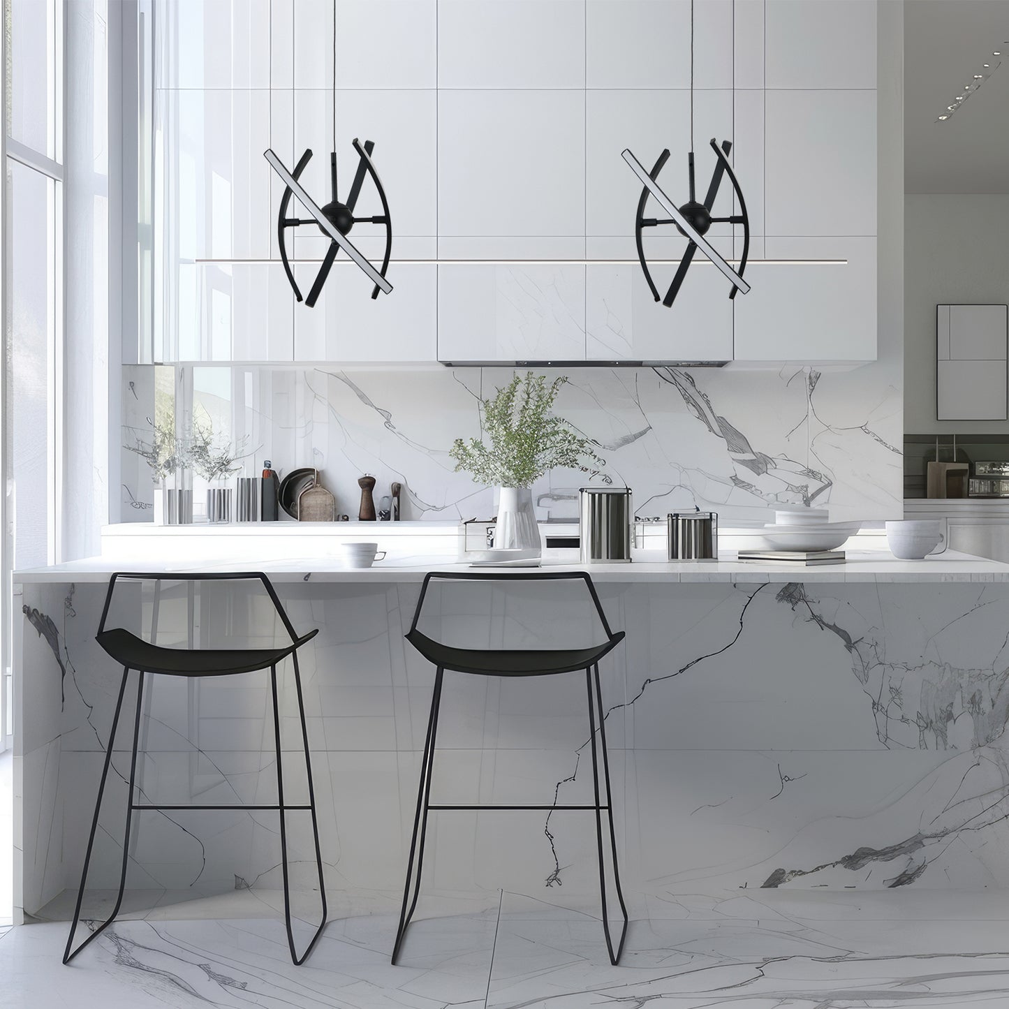 Pendant LED Melody ML99141B-1 15W 4000K Black