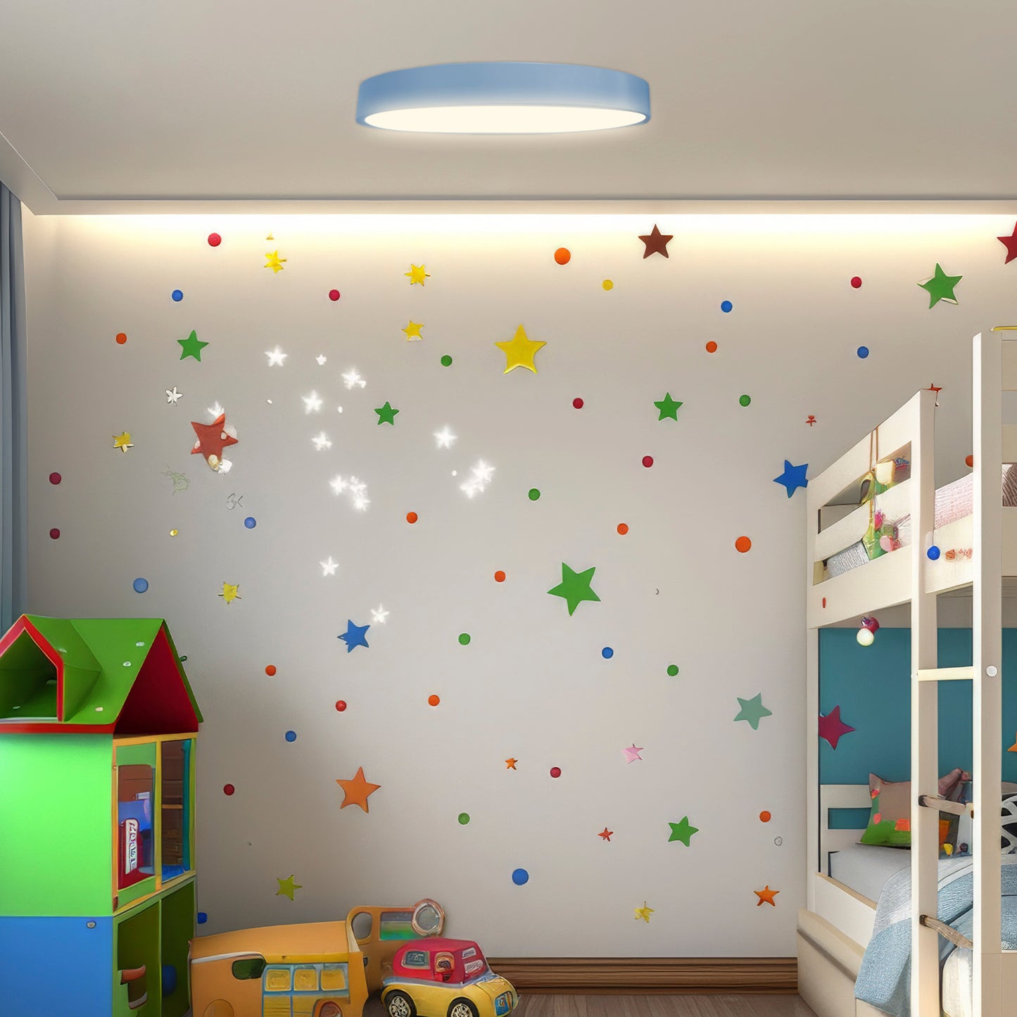 Plafonjera LED E-light Sanders EL-26624 36W 3-CCT Plava