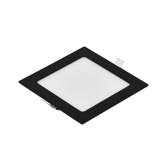 LED panel E-light 18W kvadratni ugradni 6500K crni