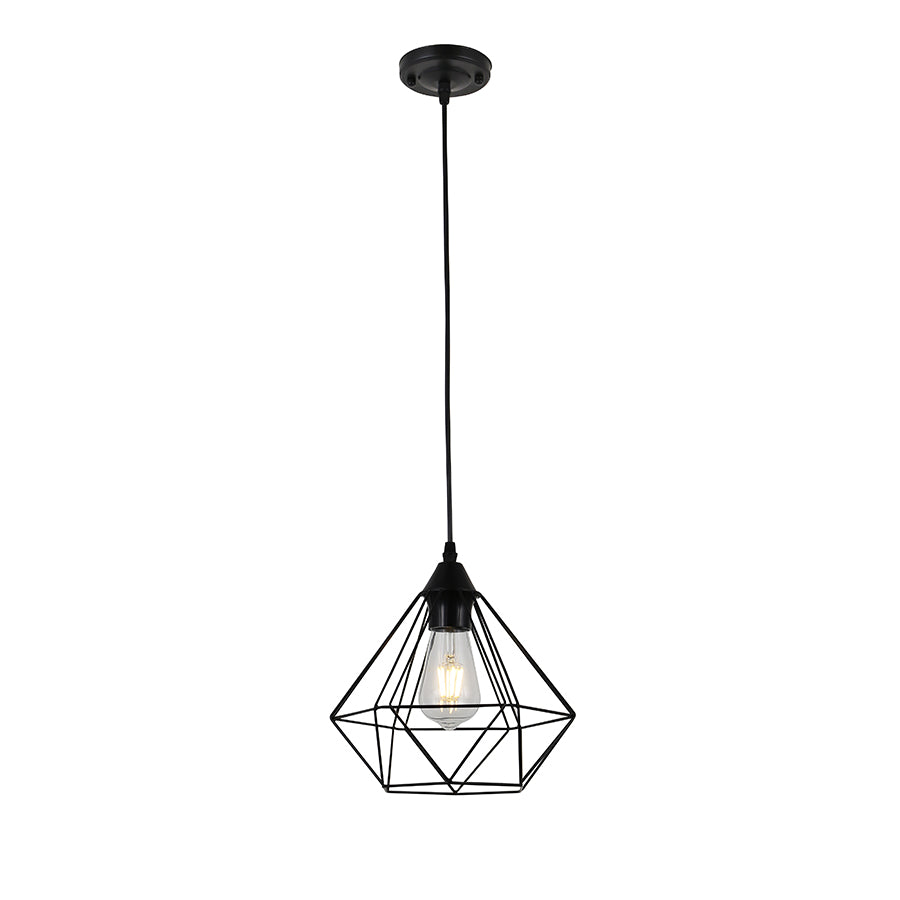 Pendant lamp E-light Tahira EL-74551-1 black