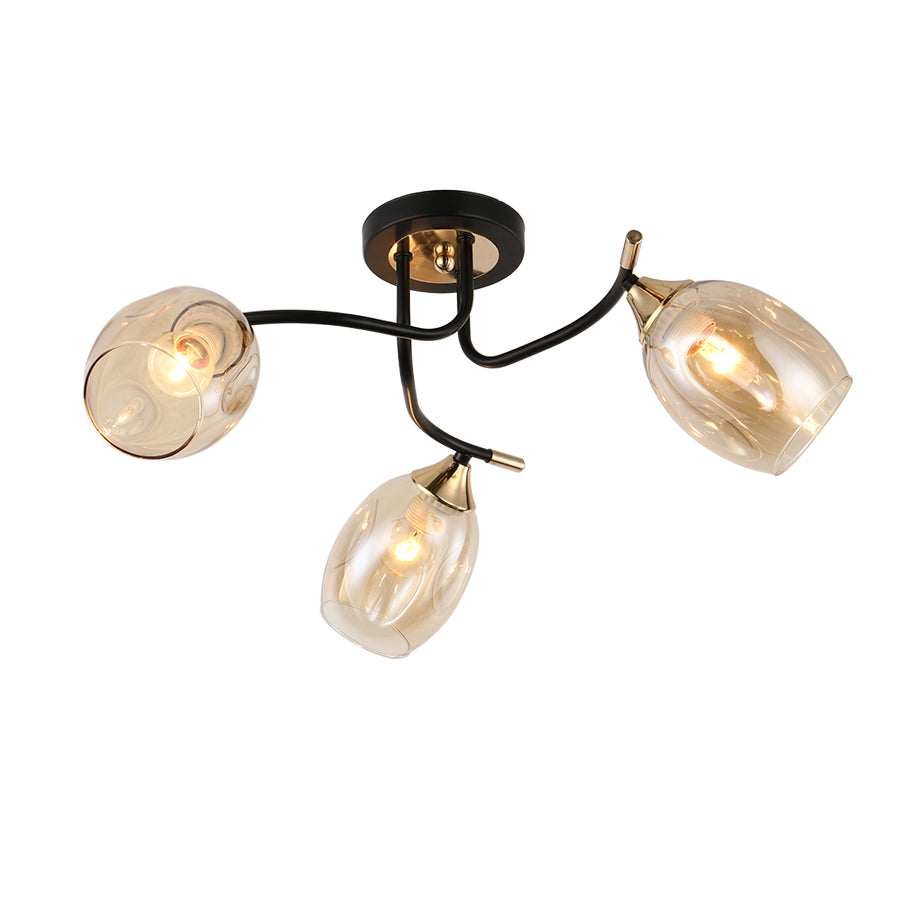Chandelier E-light Brass EL-90030-3