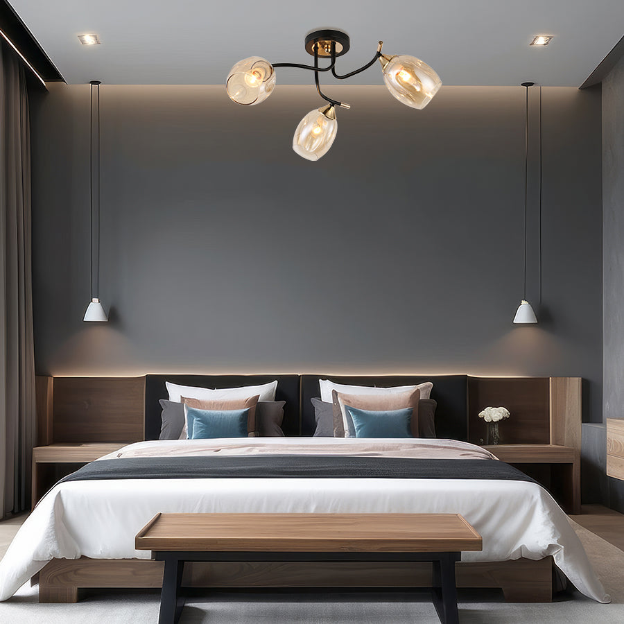 Chandelier E-light Brass EL-90030-3