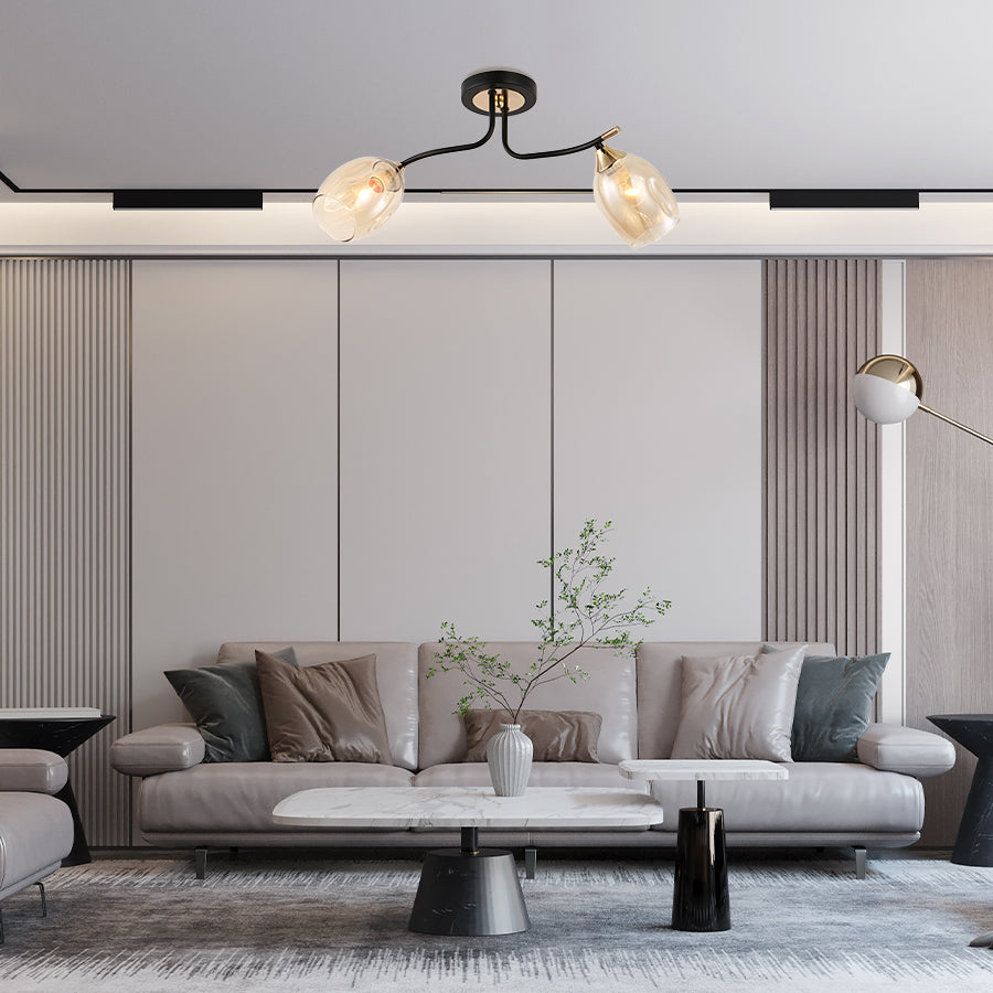 Chandelier E-light Brass EL-90030-2