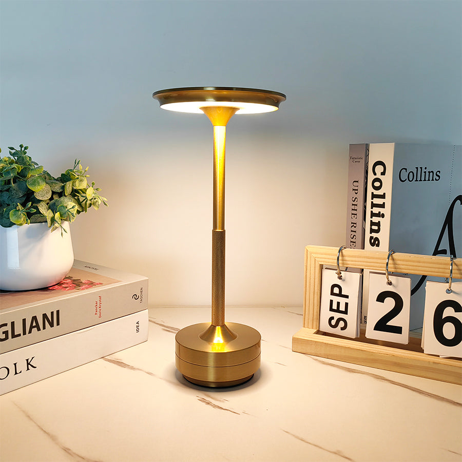 Stolna lampa LED Donette ML-1801 Zlatna