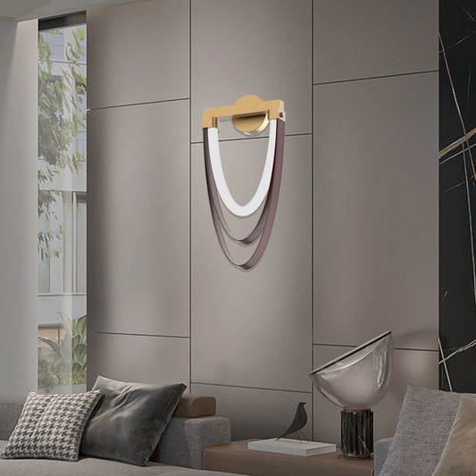 Zidna lampa LED Corleone MSL-3780-1W Smeđa