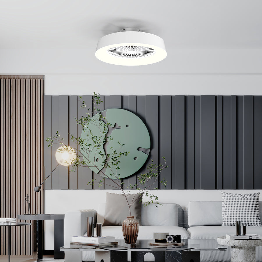 Plafonjera LED sa ventilatorom Detroit ML-08030C01-30W Bijela