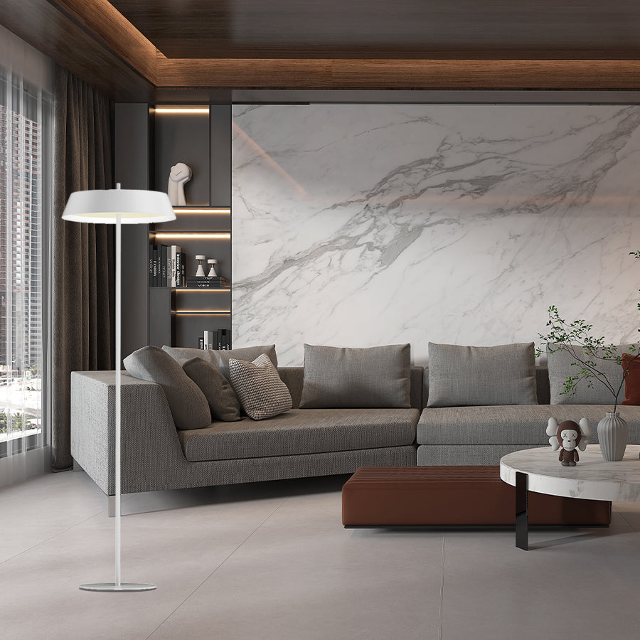 Floor lamp LED Grunwald MSL-604-1F White