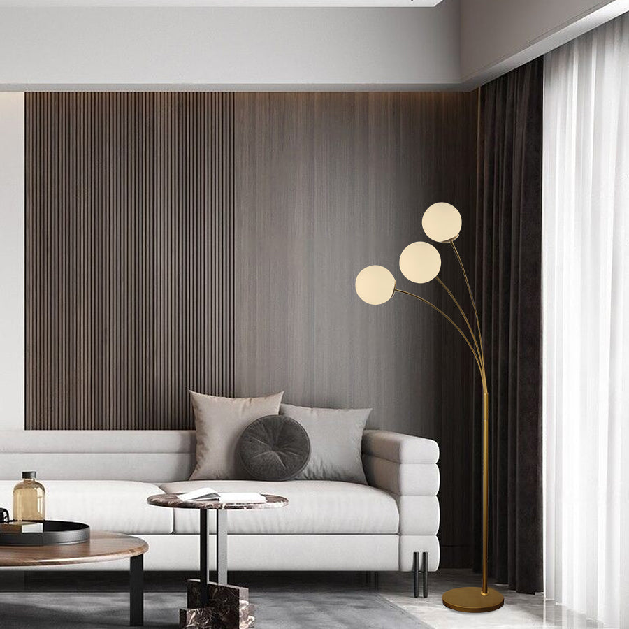 Floor Lamp Perrotta ML-102-3F Gold