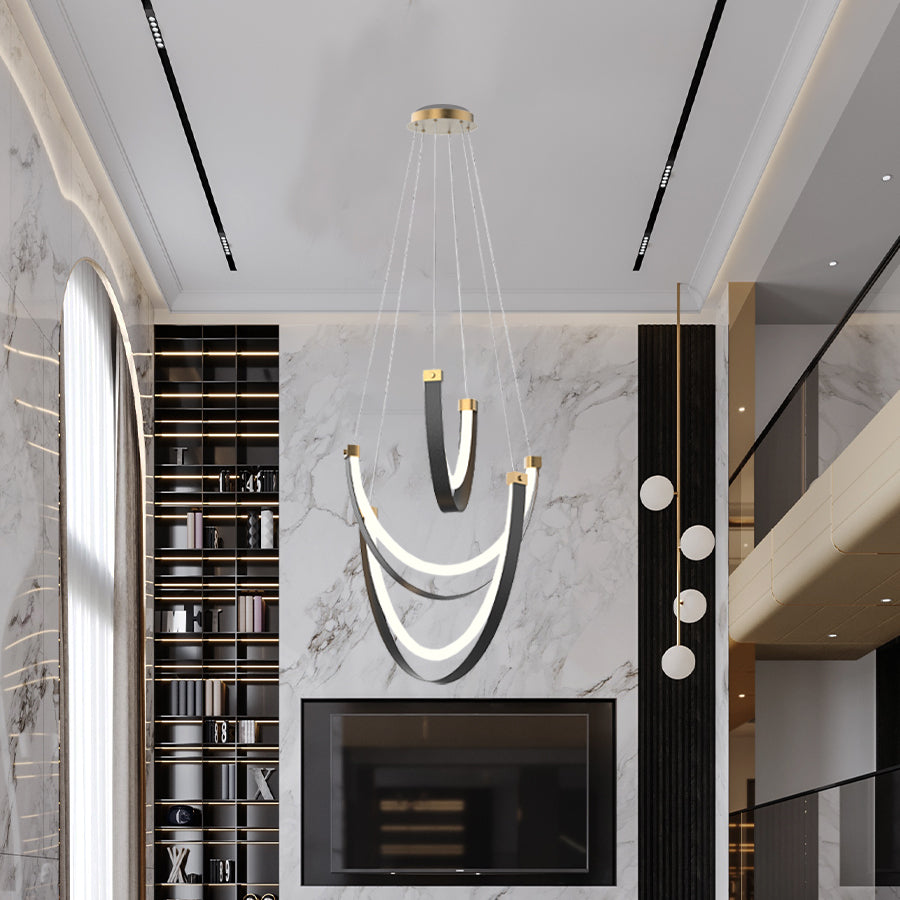 Chandelier LED Corleone MSL-3779-3 Black