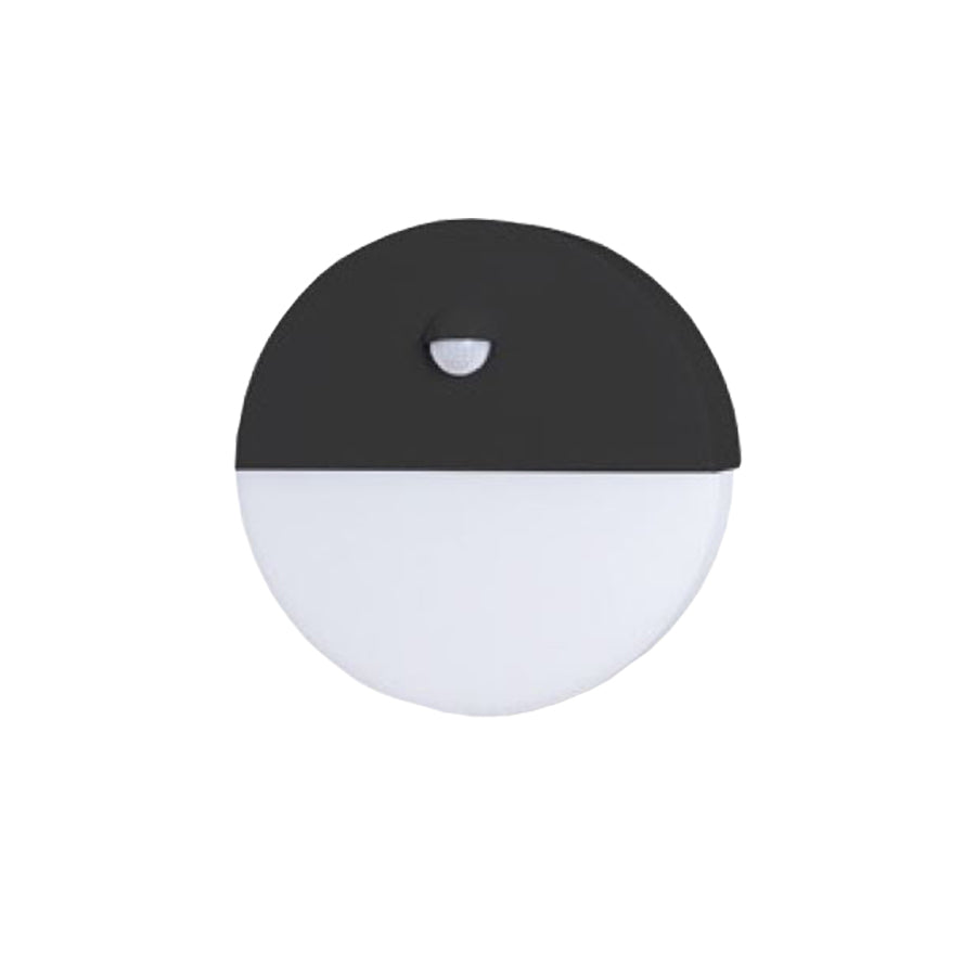Vrtna lampa LED zidna sa senzorom ST55 crna