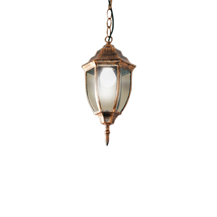 Vrtna lampa viseca 215-H staro zlato