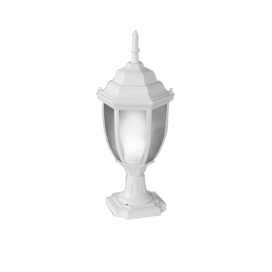Vrtna lampa stubna 215-D bijela