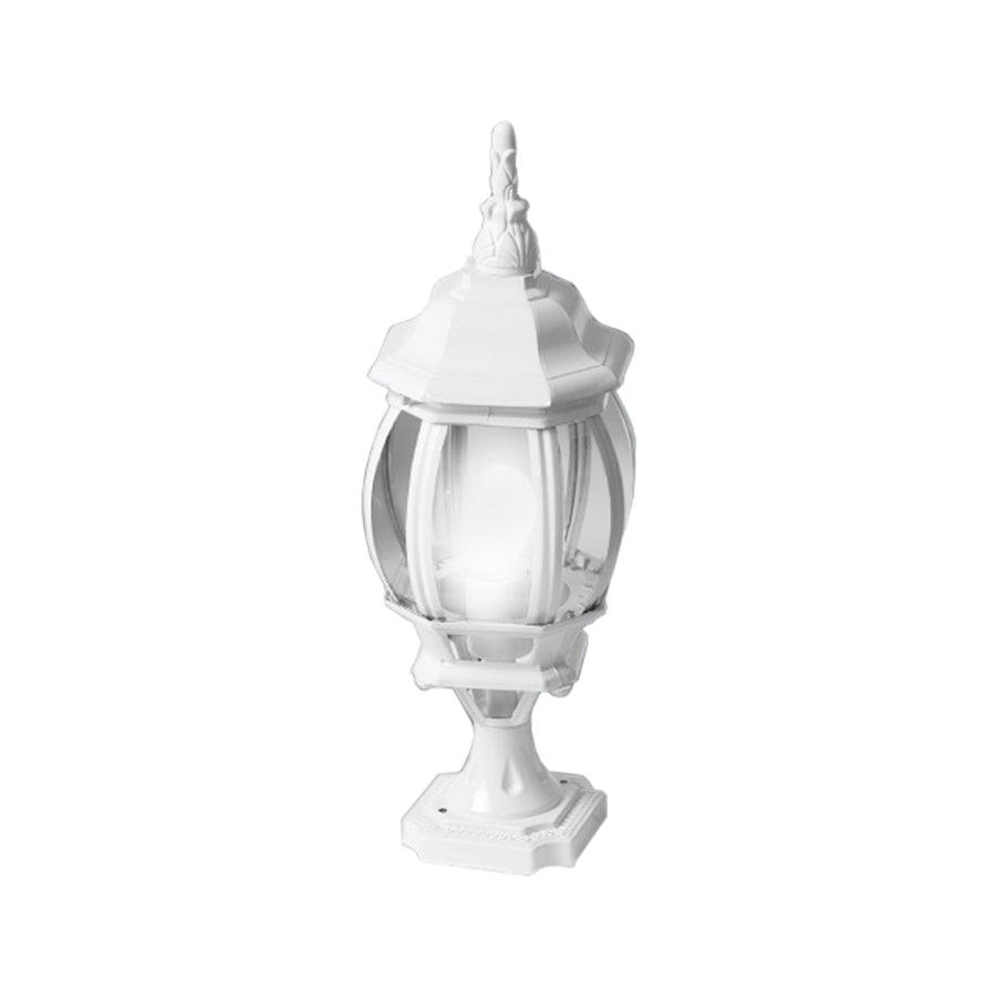 Vrtna lampa stubna 194-D bijela