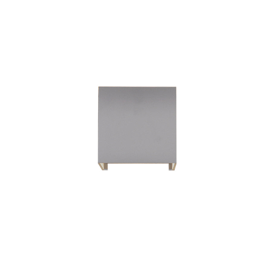 Zidna lampa WQ1110 6W 4000K kvadratna siva
