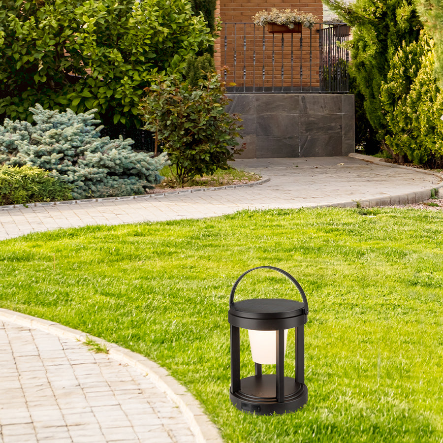 Solarna LED lampa Patron ML-2203B okrugla