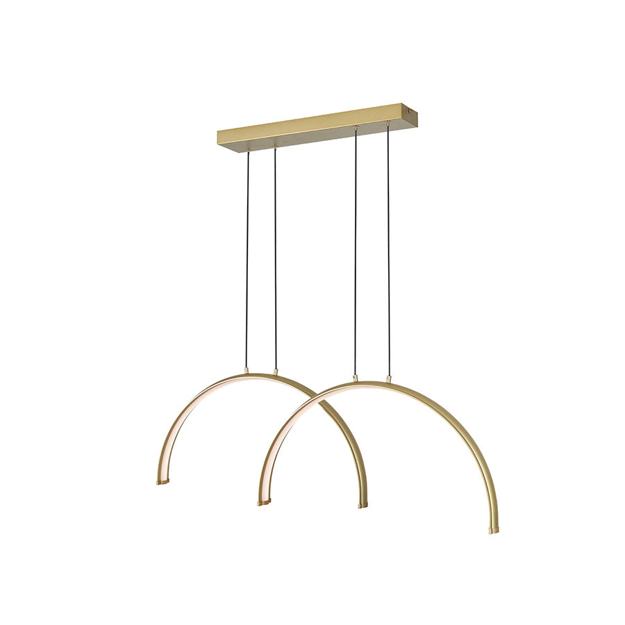 Visilica LED Harmony ML-2502019 Zlatna