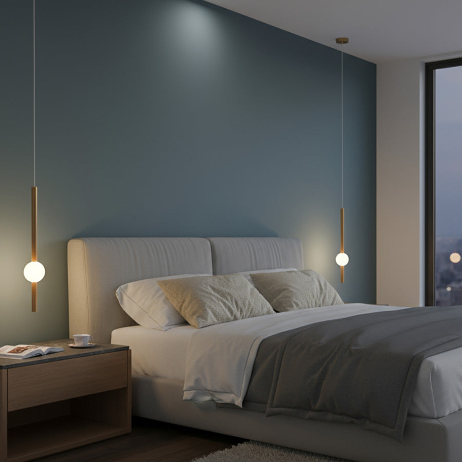 Visilica LED Bullock ML-66157B-600 zlatna+bijela