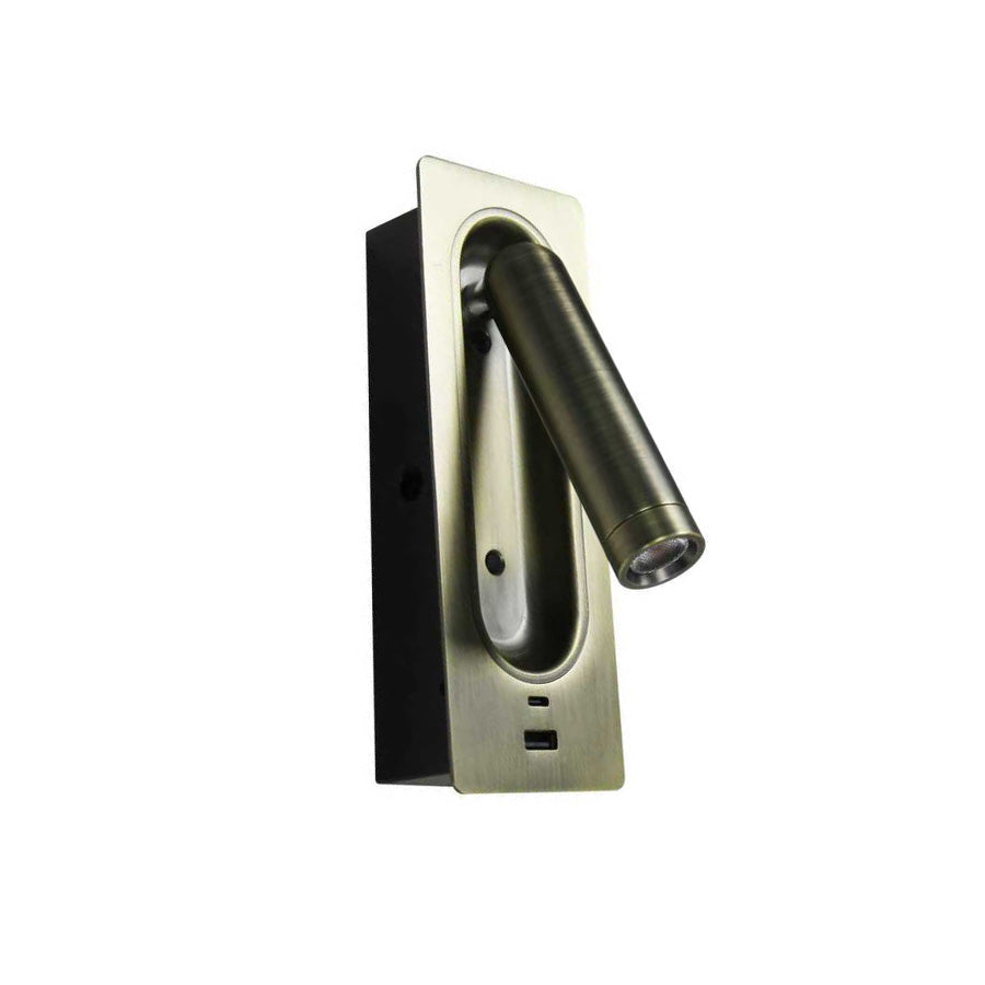 Zidna lampa LED Magnuson ML-002-3W 3000K bronza