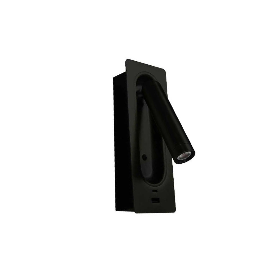 Zidna lampa LED Magnuson ML-002-3W 3000K crna