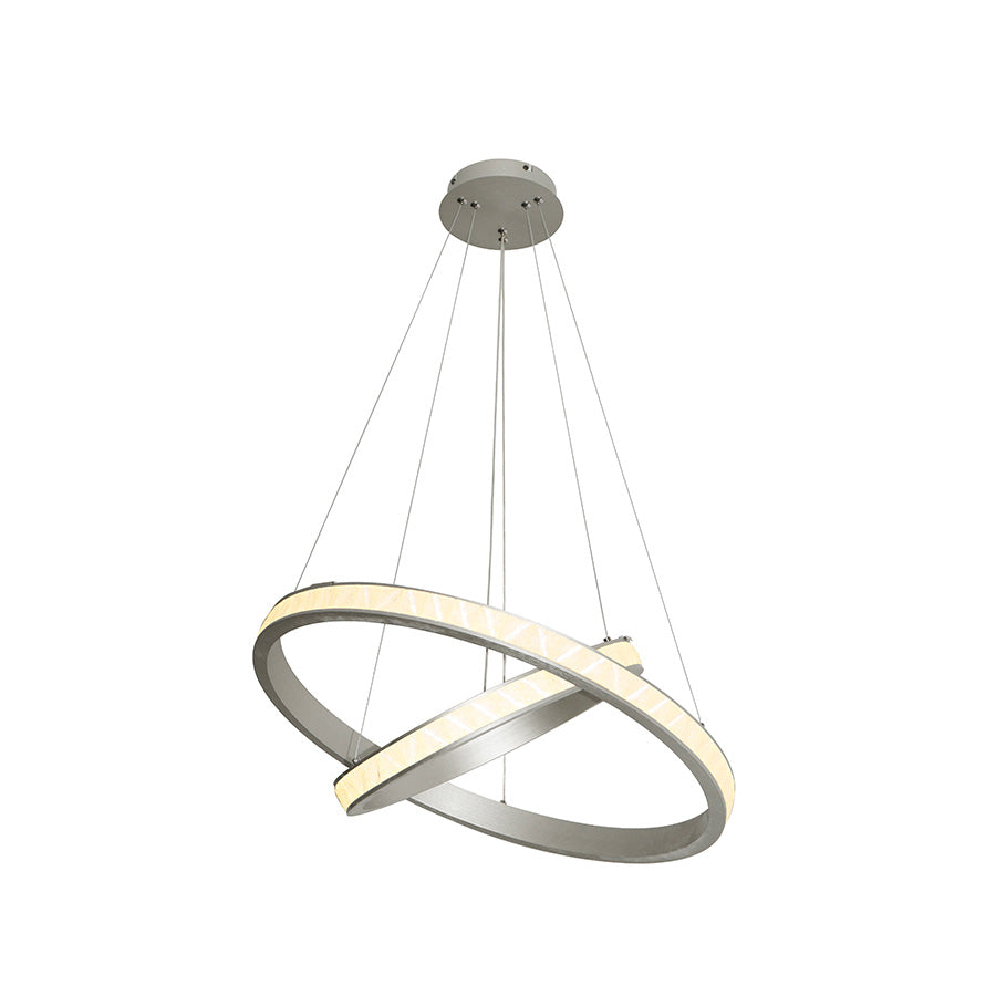 Luster LED Richardson ML-P02A2-02 Srebrni