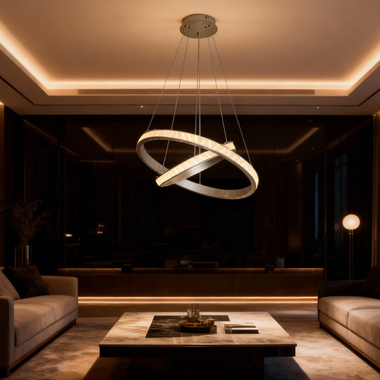 Luster LED Richardson ML-P02A2-02 Srebrni