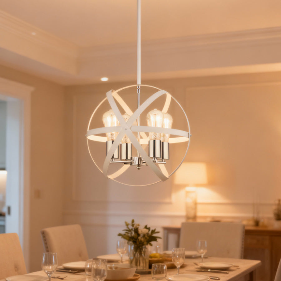 Luster Chester ML-6303-5 D500 bijeli
