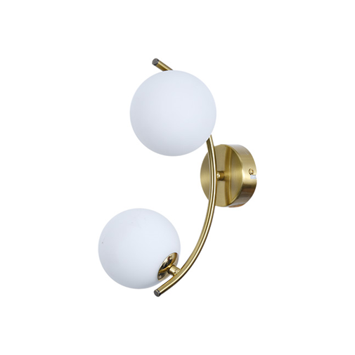 Zidna lampa Hibbert ML-231103-2 zlatna + bijela