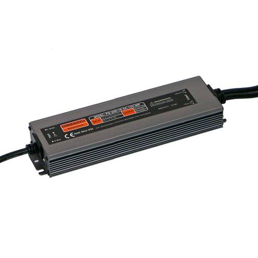 Transformator E-light EL-PW 200W-IP67-12V