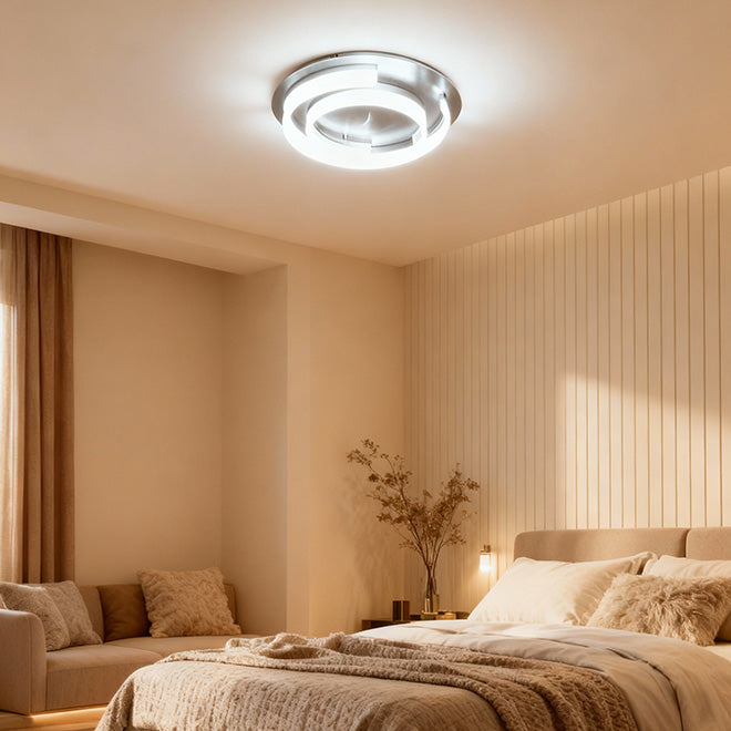 Luster LED Harvard ML-C02B2-02 Srebrni