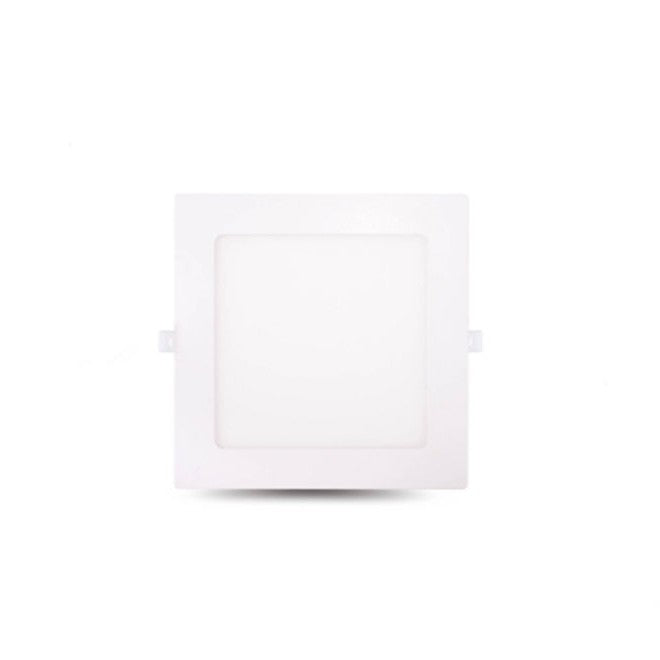 LED panel E-light 3W square recessed 3000K