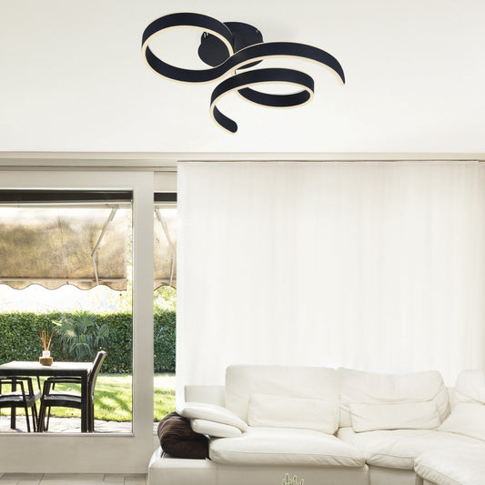 Luster LED Biglia ML-0803C01 40W 3000K-4000K-6500K crni