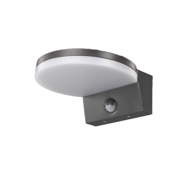 Vrtna lampa LED zidna sa senzorom ST107 15W Siva