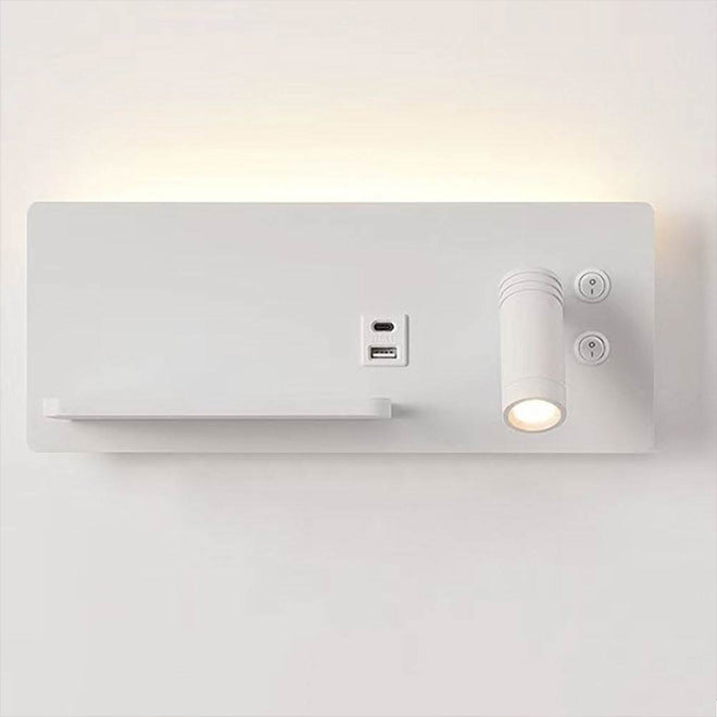 Zidna lampa LED Beckel ML-5825-3W+8W Lijeva Bijela