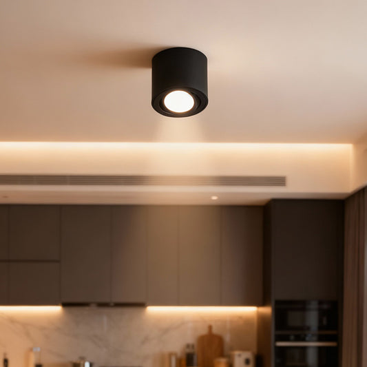 Downlight E-light nadgradni Matteo EL-2386-01 Crni