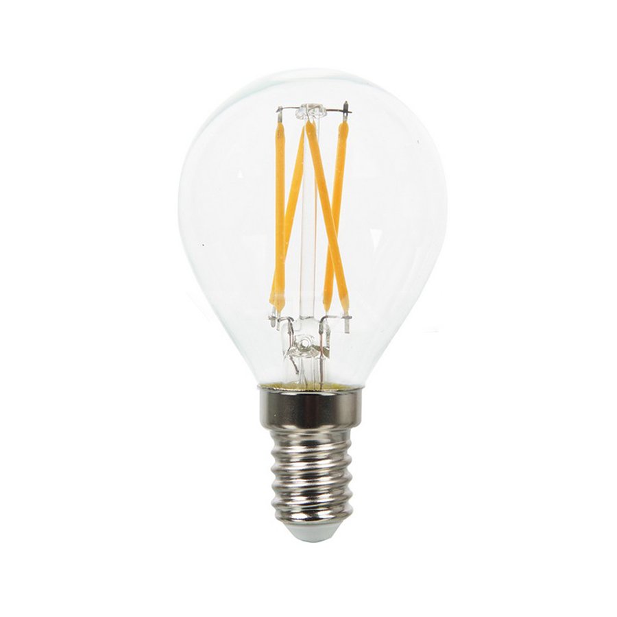 LED sijalica E-light filament G45 4W E14 2700K